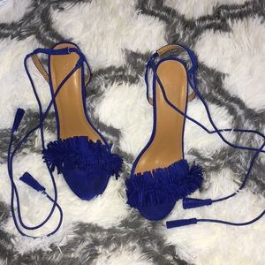 Cobalt blue heels